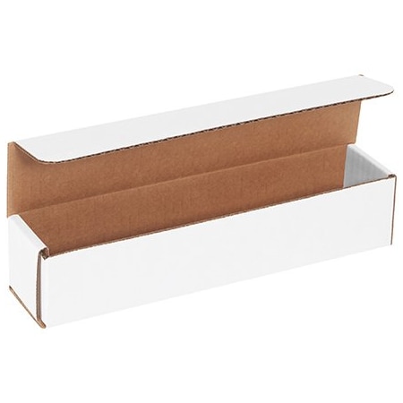 Bsc Preferred 10 x 2 x 2'' White Corrugated Mailers, 50PK BUY00017092